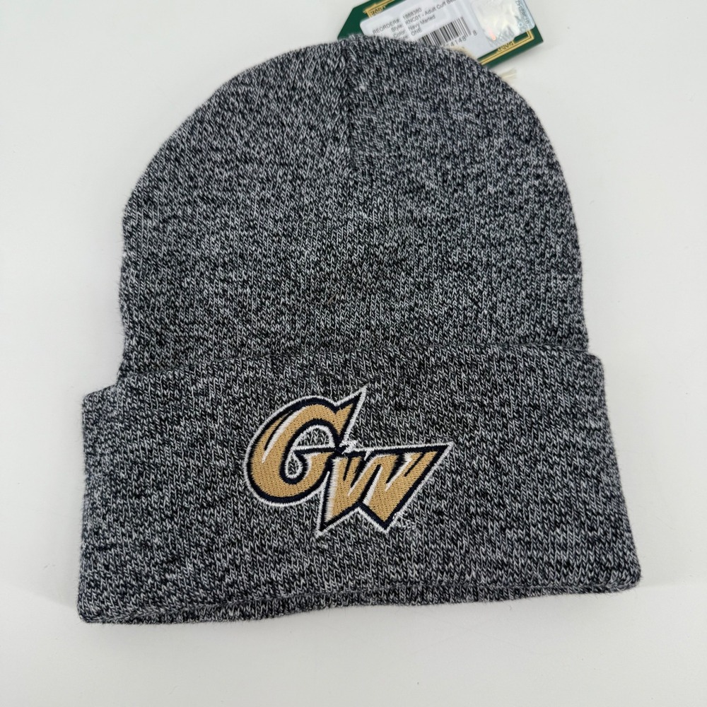 GW George Washington‎ University Legacy Knit Beanie Hat Adult Unisex